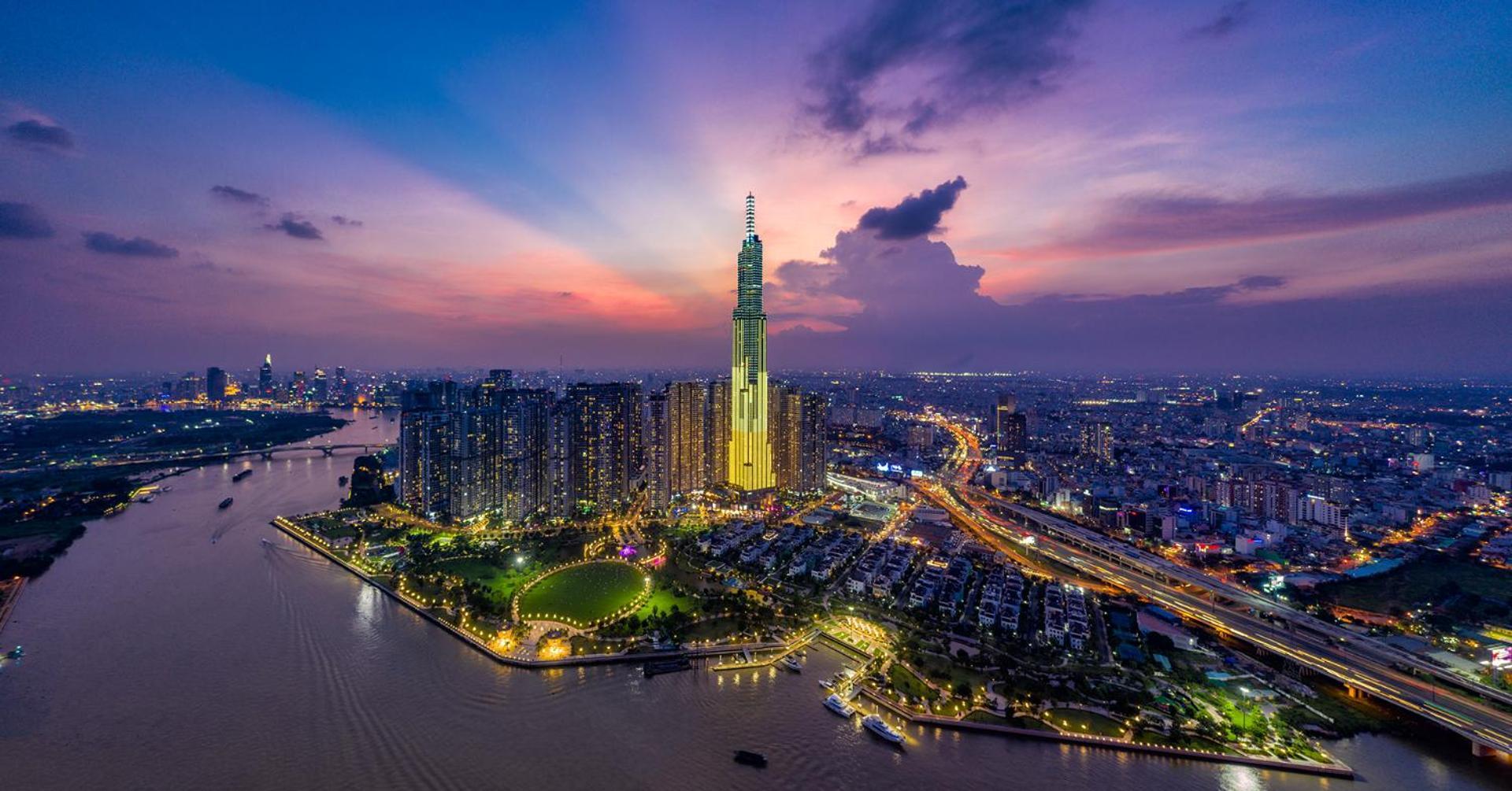 Vinhomes Central Park Apartments - The Central -The Park -The Landmark โฮจิมินห์ซิตี้ ภายนอก รูปภาพ